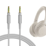 Geekria Audio Cable Compatible with Sony WH-1000XM6 XM5 XM4 XM3 WH-XB910N XB900N WH-CH520 CH720N INZONE H5 Headphones, 3.5mm to 3.5mm Replacement Stereo Cord (4 ft/1.2 m)