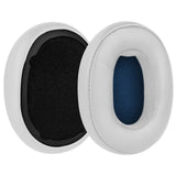 Geekria QuickFit Replacement Ear Pads for Skullcandy Venue Wireless ANC Headphones Ear Cushions, Headset Earpads, Ear Cups Cover Repair Parts (White)