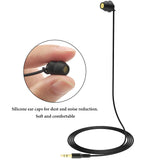 Geekria Sleep Earplugs, 6.6 ft / 200cm Mono Earbud Single Ear Noise Isolating Earphone, 3.5 mm Tangle-Free Sleep Headphones for Side Sleepers In-Ear Wired Headphones (Without Mic / Black)