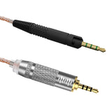 Geekria Apollo 2.5mm Replacement Audio Cable Compatible with Sennheiser HD620S HD599 HD598 HD505 HD550, Hi-Res Audiophile HiFi Headphones Upgrade Cord (4ft/1.2m)