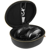 Geekria Shield Headphones Case Compatible with Sennheiser MOMENTUM 3 Wireless, PXC 550-II, HD 450BT, HD 4.50 Case, Replacement Hard Shell Travel Carrying Bag with Cable Storage (Black)