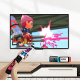 Geekria Game Gun Compatible with Nintendo Switch/OLED Joy-Cons Grip, Fit for Splatoon, Resident Evil, Juarez, Hunting Simulator, Wolfenstein, Sniper Elite, Type Shooting Gaming Accessories