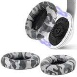 Geekria SNAP Ear Pads Replacement Kit Compatible with Beats Studio Pro Headphones, Magnetic Easy Switch Comfortable Cushions, Exchange in Seconds (Camouflage Protein Leather, 1 Pair)