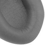 Geekria QuickFit Replacement Ear Pads for V-MODA Crossfade Wireless, M-100, LP, LP2, Crossfade 2, Crossfade 3 Headphones Ear Cushions, Headset Earpads, Ear Cups Cover Repair Parts (Grey)