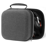 Geekria Shield Headphones Case Compatible with Sennheiser GSP 600, HD 800 S, HD 660s2, Replacement Hard Shell Travel Carrying Bag with Cable Storage (Dark Grey)