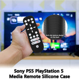 Geekria PS5 Remote Cover Skin Silicone Case, Shock-Absorption Washable, Full Body Silicone Protective Case for PS5 Remote Control (Black)