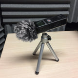 Geekria for Creators Furry Windscreen Compatible with ZOOM H1, H1n Handy Recorder, Mic DeadCat Wind Cover Muff, Fluff Cover Windshield, Portable Digital Recorder (Grey / 2 Pack)