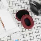 Geekria QuickFit Replacement Ear Pads for Skullcandy Venue Wireless ANC Headphones Ear Cushions, Headset Earpads, Ear Cups Cover Repair Parts (Deep Red)