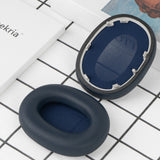 Geekria Elite Sheepskin Replacement Ear Pads for SONY WH-1000XM6 Headphones Ear Cushions, Repair Parts (Blue)