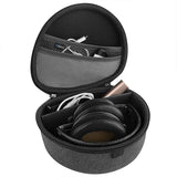 Geekria Shield Headphones Case Compatible with Sennheiser HD 450BT, MOMENTUM 3 , MOMENTUM 2, HD 400S Case, Replacement Hard Shell Travel Carrying Bag with Cable Storage (Drak Grey)