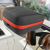 Geekria Shield Headphones Case Compatible with HiFiMAN SHANGRILAjr, DevaPro, DEVA, SundaraC, Sundara, Arya, Ananda Case, Replacement Hard Shell Travel Carrying Bag with Cable Storage (Dark Grey)