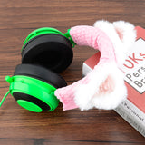 Geekria NOVA Knit Fabric Headband Cover + Cat Ears Attachment Compatible with Razer Kraken V4, SteelSeries Arctis Nova Pro, HyperX Cloud III, Sennheiser GSP 300, Sony INZONE H9 Headphones (Pink)