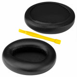 Geekria Earpads Suits Compatible with SONY MDR-10RBT MDR-10RNC MDR-10R Headphone Replacement Ear Pad + Headband Cover / Ear Cushion + Headband / Earpads Repair Parts + Headband Protector (Black)