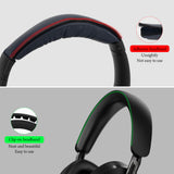 Geekria Sheepskin Headband Pad Compatible with Bowers & Wilkins Px8/ Px7S2/ Px7S2e (Not Compatible with Px7/ Px7S3) Headphones, Replacement Band Repair Part (Black)