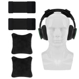Geekria Flannel Comfort Headphones Headband Pressure Relief Pads, Compatible with Sennheiser Momentum 4 Wireless, HyperX Cloud III, Razer BlackShark V2 Pro, Sony WH-1000XM6, and More
