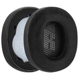 Geekria Comfort Hybrid Velour Replacement Ear Pads for JBL Live 650 BTNC, Lifestyle E65BTNC, Duet NC, Live 660 BTNC Headphones Ear Cushions (Black)