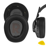 Geekria QuickFit Replacement Ear Pads for JBL Quantum 400 Headphones Ear Cushions, Repair Parts (Black)