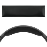 Geekria Protein Leather Headband Pad for SONY MDR-100AAP Headphones (Not Compatible with SONY MDR-100ABN), Replacement Band Repair Part (Black)