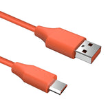 Geekria USB Headphones, Earbuds Short Charger Cable Compatible with JBL Endurance Peak, LIVE 400BT/500BT, TUNE 500BT, USB to Micro-USB Replacement Power Charging Cord (1 ft/30 cm 2 Pack)