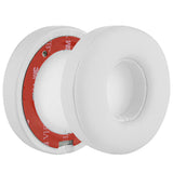 Geekria Replacement Ear Pads Compatible with Beats Solo 2 Wireless (B0534) (Not Compatible with Beats Solo2 Wired) On-Ear Headphones Ear Cushions, Repair Parts (White)