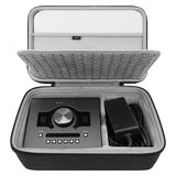 Geekria Audio Interface Carrying Case, Compatible with Universal Audio Apollo Twin X DUO/ Twin X QUAD/ Twin X DUO Gen 2/ Twin X QUAD Gen 2, EVA Hard Shell Travel Bag (Dark Gray)