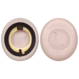Geekria QuickFit Replacement Ear Pads for Jabra Evolve2 65 (65MS 65UC USB)/Evolve2 40 (40UC 40MS USB)/Elite 45h On-Ear Wireless Headphones, Ear Cushions, Repair Parts (Gold)