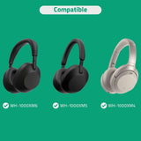 Geekria Apollo 6NOCC Copper Upgrade Audio Cable Compatible with Sony WH-1000XM6, WH-1000XM5, WH-1000XM4 Headphones, 4.4mm Balanced to 3.5mm Replacement Cord, HiFi OFC Cable (4.9 ft / 1.5 m)