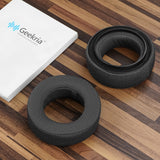 Geekria Comfort Extra Thick Mesh Fabric Replacement Ear Pads for Beyerdynamic DT 700 PRO X, DT 900 PRO X Headphones Ear Cushions, Headset Earpads, Ear Cups Cover Repair Parts (titanium color)