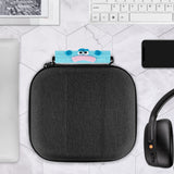 Geekria Shield Headphones Case Compatible with Bose QC Ultra II, JBL Tour ONE M3, Soundcore Space One Pro and More, Replacement Hard Shell Travel Carrying Bag with Cable Storage (Dark Grey)