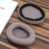 Geekria QuickFit Replacement Ear Pads Compatible with JLab JBuds Lux ANC Wireless Headphones, Ear Cushions, Repair Parts (Mauve)
