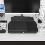 Geekria Hard Shell Travel Case, Compatible with Logitech Ergo K860, Keyboard Carrying Bag (Dark Grey)