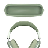 Geekria Silicone Headband Cover Compatible with AirPods Max Headphone, Headband Protector / Headband Replacement Easy DIY Installation No Tool Needed (Green)