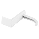 Geekria Headphones Monitor Mount Hanger / Monitor Clamp Headphone Holder / Headset Stick-on Hook (White)