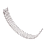 Geekria Plastic Headband Pad Compatible with Beats Solo 4 Headphones, Replacement Band Repair Part (White)