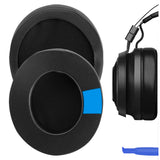 Geekria Sport Cooling Gel Ear Pads for Razer NariUltimate NariEssential KrakenKitty KrakenTournamentEdition KrakenKittyRGB KrakenKittyV2Pro KrakenBTKittyEdition Headphones Ear Cups ( Black )