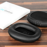 Geekria QuickFit Replacement Ear Pads for Edifier W820BT, W828NB Headphones Ear Cushions, Repair Parts (Black)