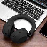 Geekria Silicone Headphone Cover Kits Compatible with Sony WH-1000XM5, WH1000XM5 Wireless Headphones, Scratch Protection Case / Earpieces Cover / Headband Cover / Skin Protector (Black)