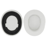Geekria Comfort Mesh Fabric Replacement Ear Pads for SteelSeries Arctis Nova Pro Wireless Headphones Ear Cushions, Repair Parts (White)