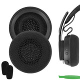 Geekria Comfort Mesh Fabric Replacement Ear Pads for Logitech Zone Wireless, Zone 900 (Do Not Fit Zone Wired/ 750/ Wireless 2) Headphones, Ear Cushions (Black)