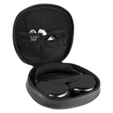 Geekria Headphones Pouch Compatible with AirPods Max Case, Soft Shell Replacement Protective Travel Carrying Bag with Cable Storage (Black)