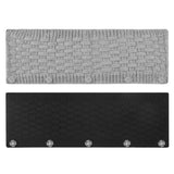 Geekria 2 PCS Knit Fabric Headband Pad Compatible with Bose, AKG, Sennheiser, Sony Headphones, Replacement Band Repair Part (Black + Gray)