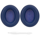 Geekria QuickFit Replacement Ear Pads Compatible with Anker Soundcore Life Q20, Q20+, Q20i, Life 2 (Not Fit for Life 2 Neo) Headphones, Repair Parts (Blue)