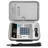 Geekria Hard Shell Travel Case Compatible with Akai Professional MPC Sample Portable Groovebox, Audio Sampler Carrying Bag (Dark Grey)