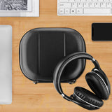Geekria Shield Headphones Case Compatible with Sennheiser PXC 550-II Wireless, EPOS ADAPT 660 Replacement Hard Shell Travel Carrying Bag with Cable Storage (Black)