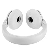 Geekria 2 Pairs Knit Headphones Ear Covers - Product Safety Certified - Washable & Stretchable Sanitary Earcup Protectors for On-Ear Headsets, Sweat Pads for Gym, Meeting (Size S / White)