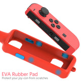 Geekria Switch Golf Club Compatible with Nintendo Switch Joy-Con, Games Handgrip with Adjustable Hand Strap Accessories for Mario Golf: Super Rush Game (2 Packs)