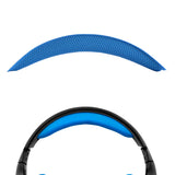 Geekria Mesh Fabric Headband Pad Compatible with Logitech G930, G430, F450 Headphones Replacement Band, Headset Head Top Cushion Cover Repair Part (Blue).