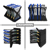 Geekria Foldable Games Card Disk Stand Storage Bracket Compatible with PS4, PS5, Nintendo Switch, Xbox Series, Xbox One, CD, DVDs, Movie Discs