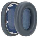Geekria Elite Sheepskin Replacement Ear Pads for SONY WH-1000XM6 Headphones Ear Cushions, Repair Parts (Blue)