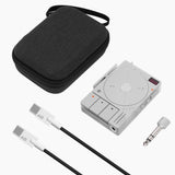 Geekria Audio Interface Carrying Case, Compatible with Teenage Engineering TP-7, EVA Hard Shell Portable Travel Bag (Dark Gray)